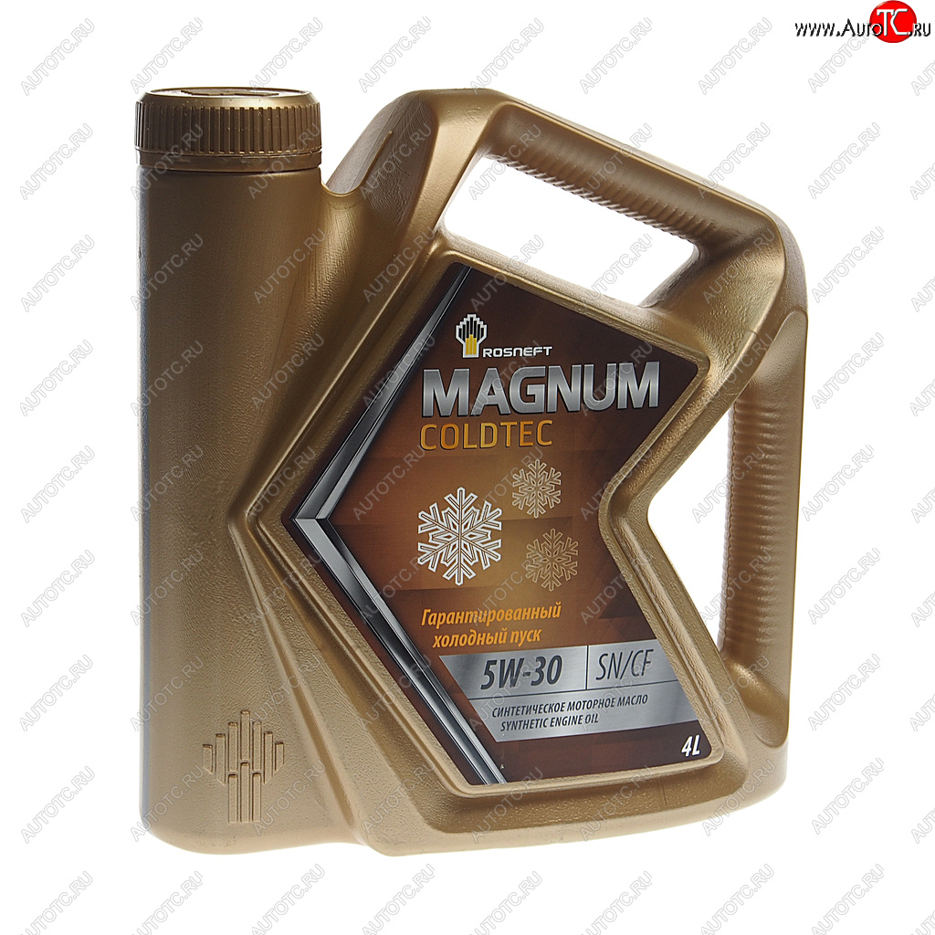 2 069 р. Масло моторное MAGNUM Coldtec 5W30 SNCFGF-5 синт.4л РОСНЕФТЬ РОСНЕФТЬ 40813242  с доставкой в г. Пермь