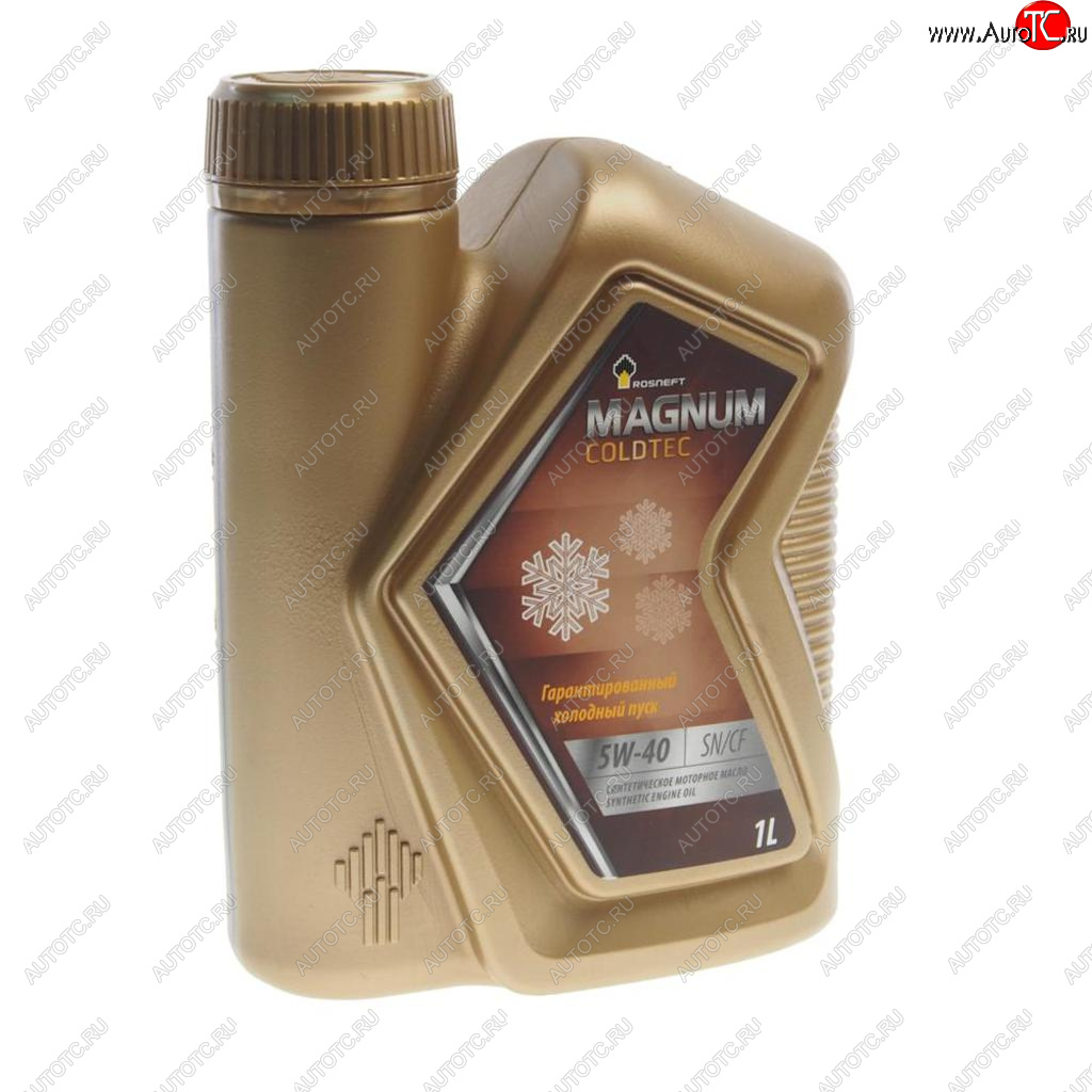 599 р. Масло моторное MAGNUM Coldtec 5W40 SNCF синт.1л РОСНЕФТЬ РОСНЕФТЬ 40813832  с доставкой в г. Пермь