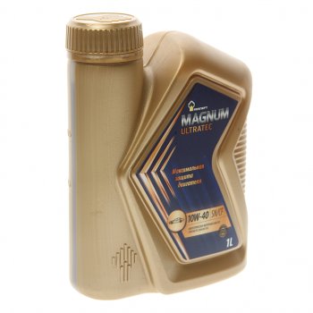 649 р. Масло моторное MAGNUM Ultratec 10W40 SNCFA3B4 синт.1л РОСНЕФТЬ РОСНЕФТЬ 40814932  с доставкой в г. Пермь. Увеличить фотографию 1