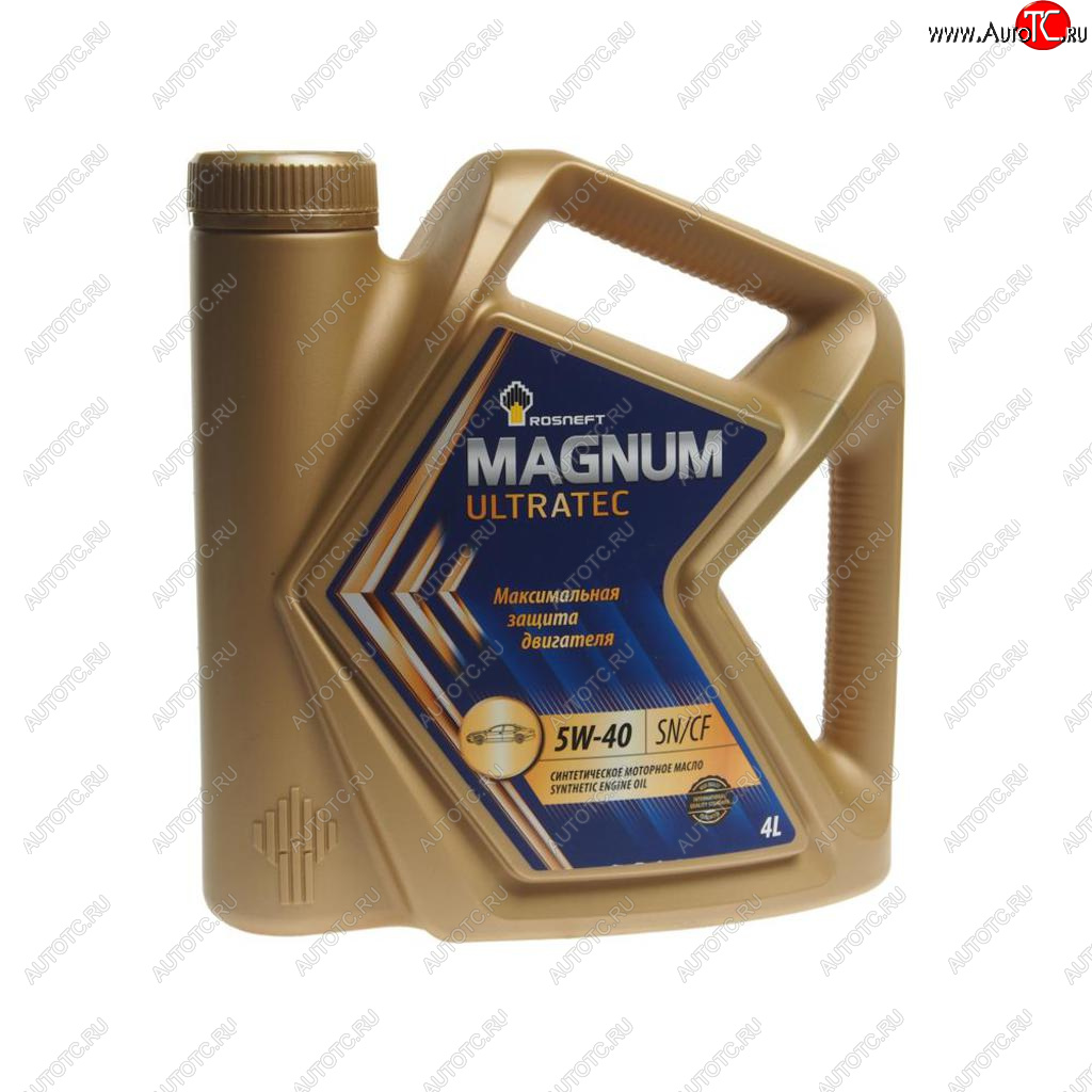 2 399 р. Масло моторное MAGNUM Ultratec 5W40 SNCFA3B4 синт.4л РОСНЕФТЬ РОСНЕФТЬ 40815442  с доставкой в г. Пермь