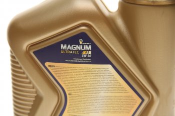 1 099 р. Масло моторное MAGNUM Ultratec A5 5W30 SLCFA5B5 синт.1л РОСНЕФТЬ РОСНЕФТЬ 40816532  с доставкой в г. Пермь. Увеличить фотографию 2