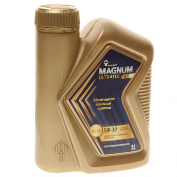1 099 р. Масло моторное MAGNUM Ultratec A5 5W30 SLCFA5B5 синт.1л РОСНЕФТЬ РОСНЕФТЬ 40816532  с доставкой в г. Пермь. Увеличить фотографию 1