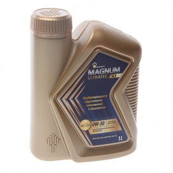 1 179 р. Масло моторное MAGNUM Ultratec A3 0W30 SNCFA3B4 синт.1л РОСНЕФТЬ РОСНЕФТЬ 40816832  с доставкой в г. Пермь. Увеличить фотографию 1