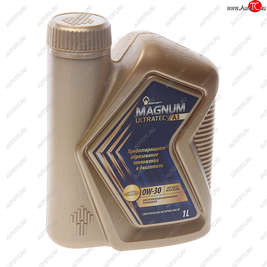 1 179 р. Масло моторное MAGNUM Ultratec A3 0W30 SNCFA3B4 синт.1л РОСНЕФТЬ РОСНЕФТЬ 40816832  с доставкой в г. Пермь