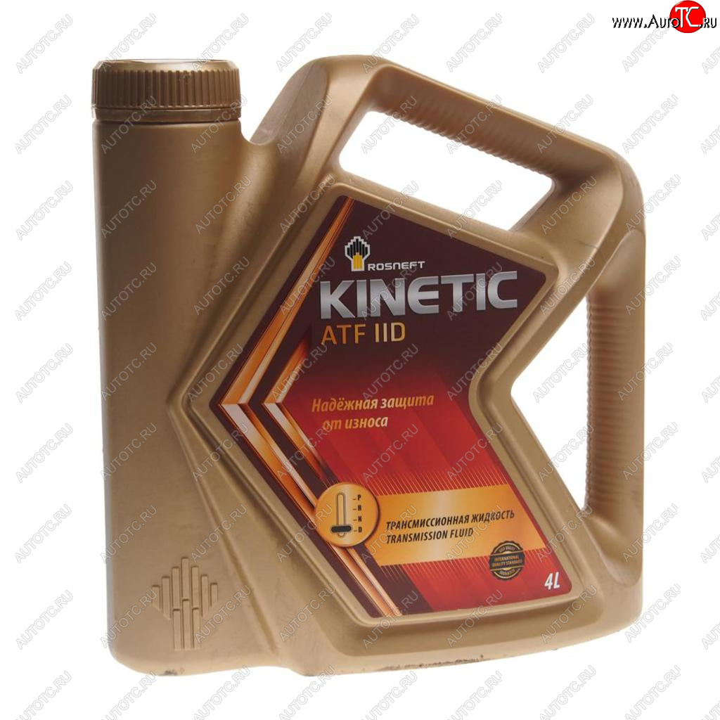 1 939 р. Масло трансмиссионное ATF Kinetic IID мин.4л РОСНЕФТЬ РОСНЕФТЬ 40817442  с доставкой в г. Пермь
