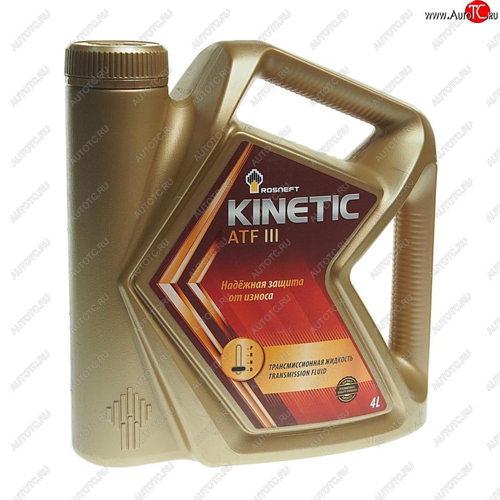 2 269 р. Масло трансмиссионное ATF Kinetic III псинт.4л РОСНЕФТЬ РОСНЕФТЬ 40817542  с доставкой в г. Пермь