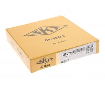 1 349 р. Сальник КАМАЗ хвостовика КПП ZF 9S 105х125х129.5 SKT SKT 410403-v  с доставкой в г. Пермь. Увеличить фотографию 3