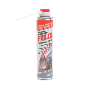 369 р. Смазка силиконовая аэрозоль 400мл FELIX ТОСОЛ-СИНТЕЗ 411040016  с доставкой в г. Пермь. Увеличить фотографию 1
