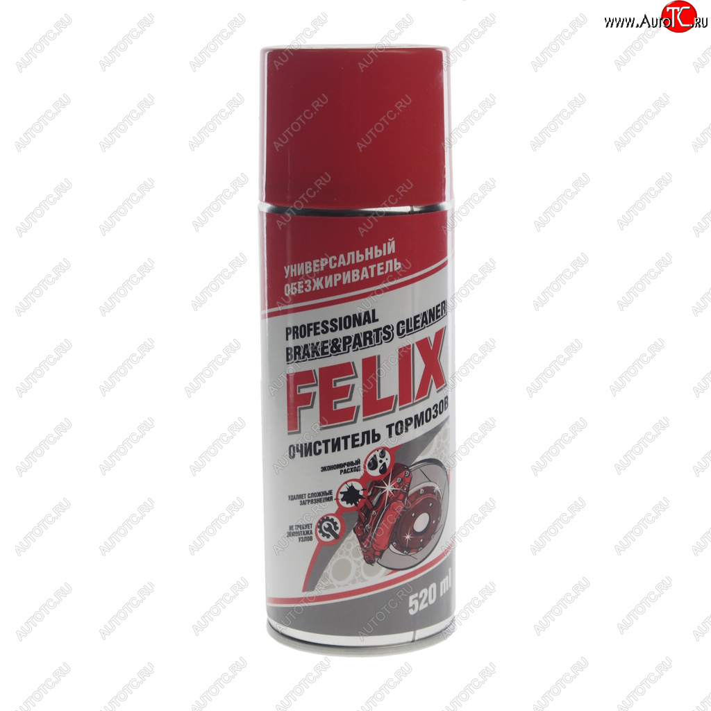 349 р. Очиститель тормозов 520мл FELIX ТОСОЛ-СИНТЕЗ 411040162  с доставкой в г. Пермь