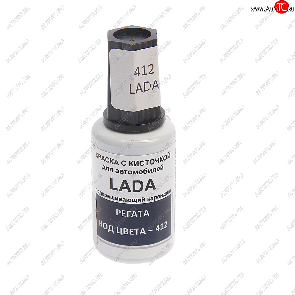 379 р. Краска с кистью 20мл LADA 412 PODKRASKA PODKRASKA 412  с доставкой в г. Пермь
