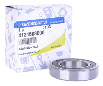 1 589 р. Подшипник полуоси SSANGYONG Actyon (06-),Kyron (05-),Actyon Sport (06-),Rexton (02-) передней OE SSANGYONG 4131608000  с доставкой в г. Пермь. Увеличить фотографию 1