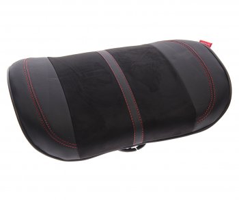 1 399 р. Подушка поясничная экокожазамша черная Flex M CARFASHION CARFASHION 41561  с доставкой в г. Пермь. Увеличить фотографию 1