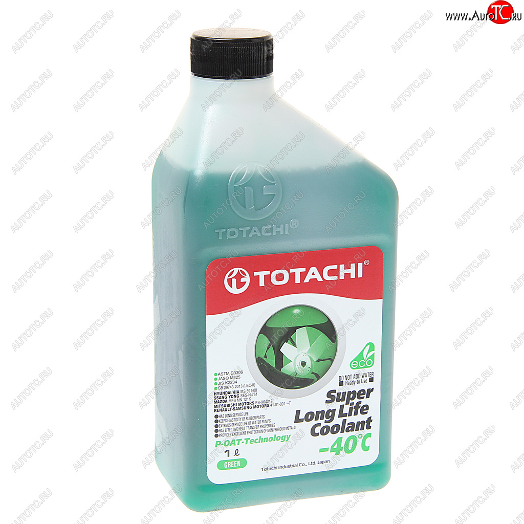329 р. Антифриз зеленый -40C 1л SUPER LLC NIRO TOTACHI TOTACHI 41601  с доставкой в г. Пермь