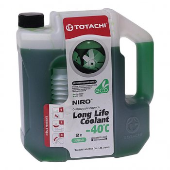 589 р. Антифриз зеленый -40C 2л SUPER LLC NIRO TOTACHI TOTACHI 41602  с доставкой в г. Пермь. Увеличить фотографию 1