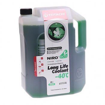 1 069 р. Антифриз зеленый -40C 4л SUPER LLC NIRO TOTACHI TOTACHI 41604  с доставкой в г. Пермь. Увеличить фотографию 1