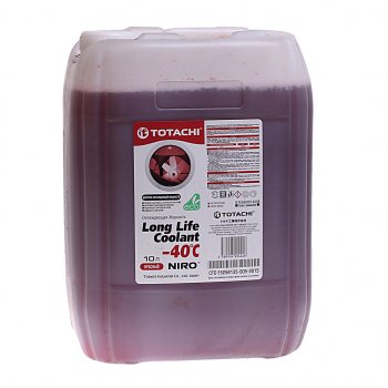 2 289 р. Антифриз красный -40C 10л SUPER LLC NIRO TOTACHI TOTACHI 41810  с доставкой в г. Пермь. Увеличить фотографию 1
