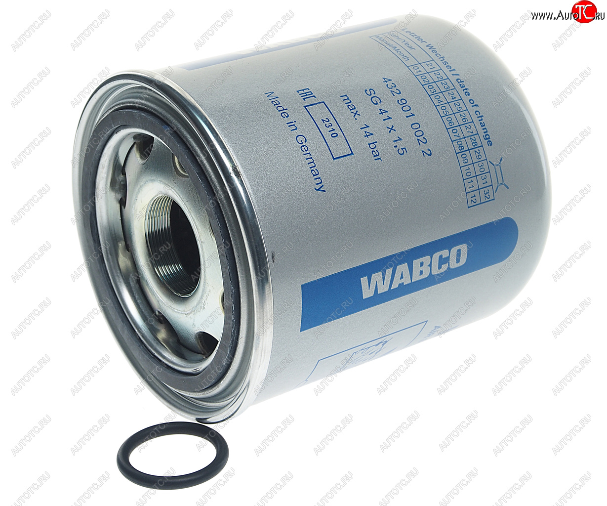 10 749 р. Фильтр осушителя MAN (18-) (41х1.5мм) (Air System Protector) WABCO WABCO 4329010022  с доставкой в г. Пермь