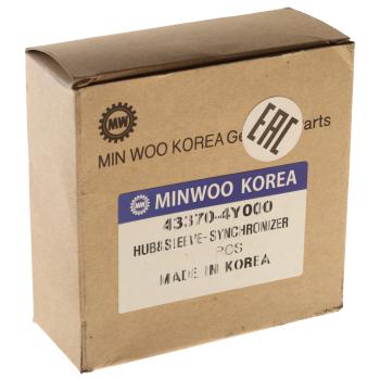 3 269 р. Синхронизатор KIA Bongo 3 (06-) (2.73.0) 5,R передачи (обойма+ступица) MINWOO MINWOO 43370-4y000  с доставкой в г. Пермь. Увеличить фотографию 3