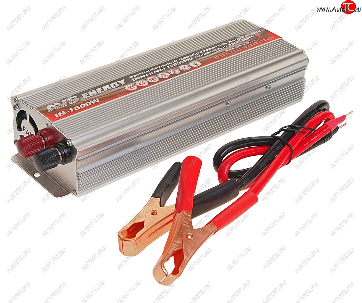 7 549 р. Преобразователь напряжения (инвертор) 12-220V 1500Вт AVS AVS 43744  с доставкой в г. Пермь