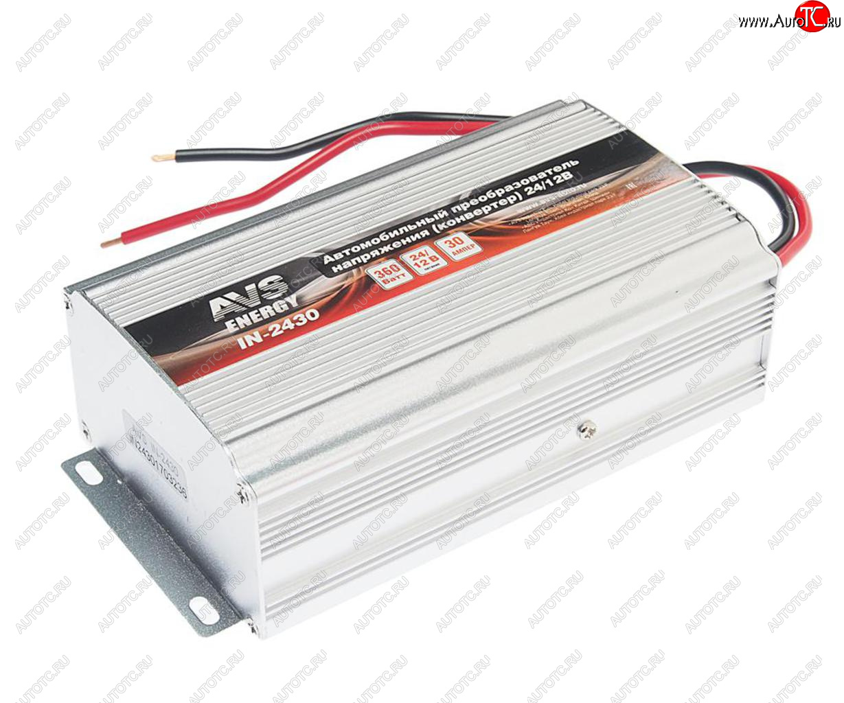 3 999 р. Преобразователь напряжения (инвертор) 24-12V 30А AVS AVS 43898  с доставкой в г. Пермь