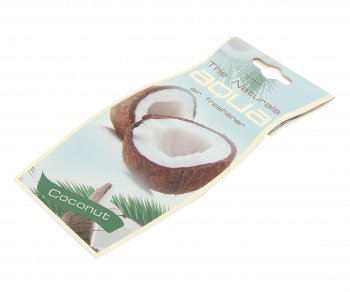 Ароматизатор подвесной пластина (coconut) Natural Flavor Drop AQUA AQUA 44039