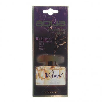 140 р. Ароматизатор подвесной пластина (velvet) Natural Flavor Drop AQUA AQUA 44098  с доставкой в г. Пермь. Увеличить фотографию 1