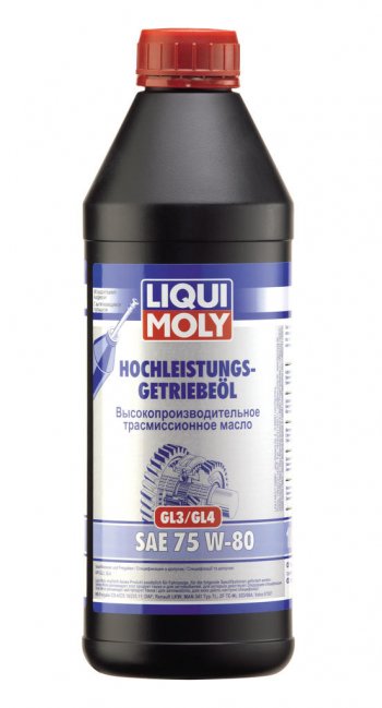 3 289 р. Масло трансмиссионное GL34 75W80 синт.1л LIQUI MOLY LIQUI MOLY 4427  с доставкой в г. Пермь. Увеличить фотографию 1