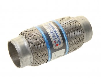 549 р. Гофра глушителя 45x150 в 3-ой оплетке innerbraid нержавеющая сталь TRANSMASTER TRANSMASTER 45150  с доставкой в г. Пермь. Увеличить фотографию 1