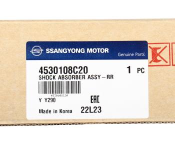 6 549 р. Амортизатор SSANGYONG Rexton (12-) (D20RD27E32) задний левыйправый газовый (multi-link) OE SSANGYONG 4530108c20  с доставкой в г. Пермь. Увеличить фотографию 4