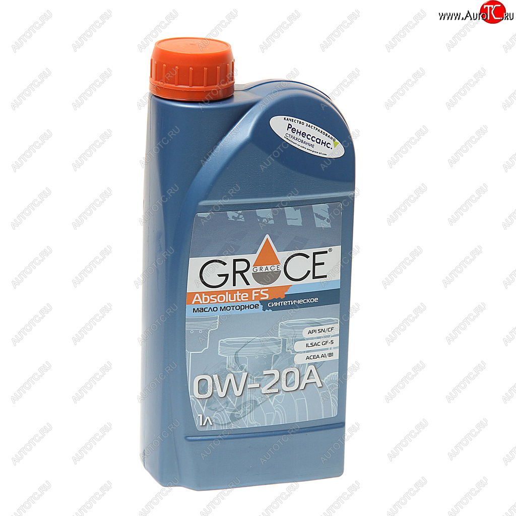 969 р. Масло моторное ABSOIUTE FS 0W20 синт.1л GRACE GRACE 4603728811215  с доставкой в г. Пермь