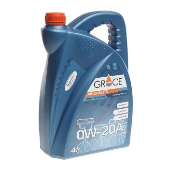 3 799 р. Масло моторное ABSOIUTE FS 0W20 синт.4л GRACE GRACE 4603728811222  с доставкой в г. Пермь. Увеличить фотографию 1