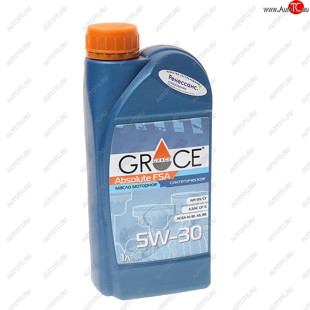 699 р. Масло моторное ABSOIUTE FSA 5W30 синт.1л GRACE GRACE 4603728811338  с доставкой в г. Пермь