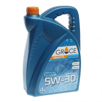 2 349 р. Масло моторное Ideal FS 5W30 синт.4л GRACE GRACE 4603728811505  с доставкой в г. Пермь. Увеличить фотографию 1
