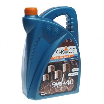 2 359 р. Масло дизельное Smart Diesel FS 5W40 синт.4л GRACE GRACE 4603728811901  с доставкой в г. Пермь. Увеличить фотографию 1