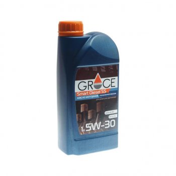 879 р. Масло дизельное Smart Diesel FS 5W30 синт.1л GRACE GRACE 4603728811932  с доставкой в г. Пермь. Увеличить фотографию 1