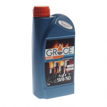 1 479 р. Масло моторное SWIFT 5W50 синт.1л GRACE GRACE 4603728812137  с доставкой в г. Пермь. Увеличить фотографию 1