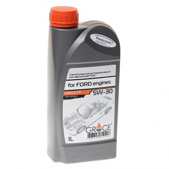 749 р. Масло моторное для FORD FF 5W30 синт.1л GRACE GRACE 4603728812496  с доставкой в г. Пермь. Увеличить фотографию 1