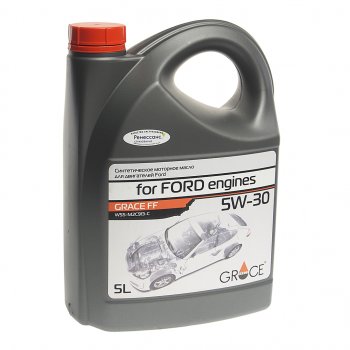 2 899 р. Масло моторное для FORD FF 5W30 синт.5л GRACE GRACE 4603728812502  с доставкой в г. Пермь. Увеличить фотографию 1