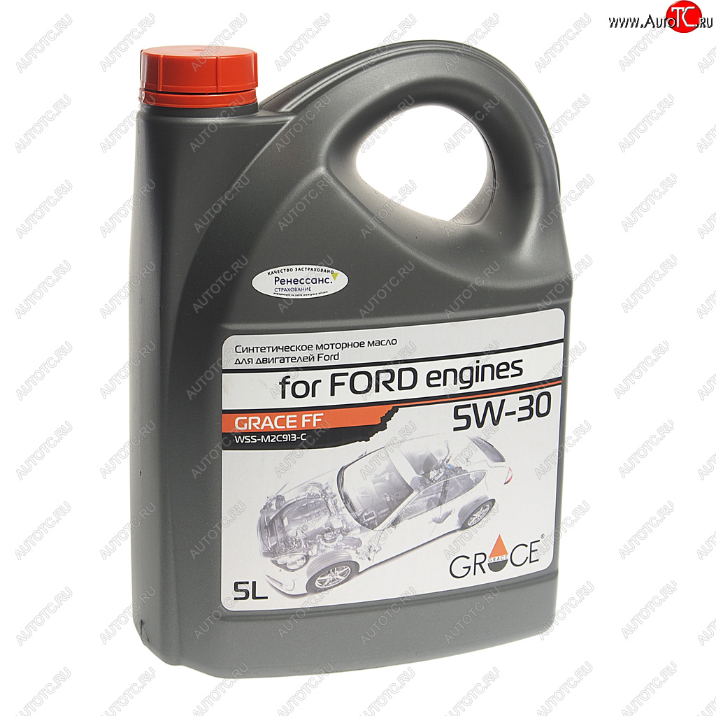 2 899 р. Масло моторное для FORD FF 5W30 синт.5л GRACE GRACE 4603728812502  с доставкой в г. Пермь