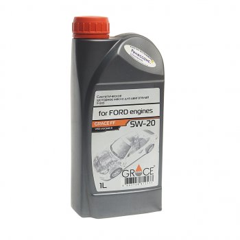 799 р. Масло моторное для FORD 5W20 синт.1л GRACE GRACE 4603728812533 GRACE 4603728812533  с доставкой в г. Пермь. Увеличить фотографию 1