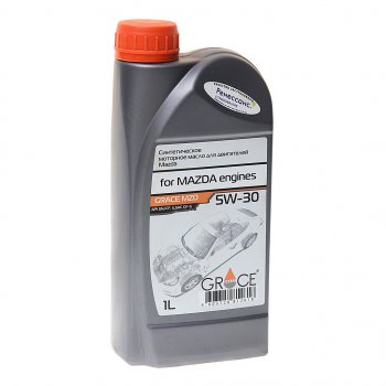 1 029 р. Масло моторное для MAZDA 5W30 синт.1л GRACE GRACE 4603728812618  с доставкой в г. Пермь. Увеличить фотографию 1
