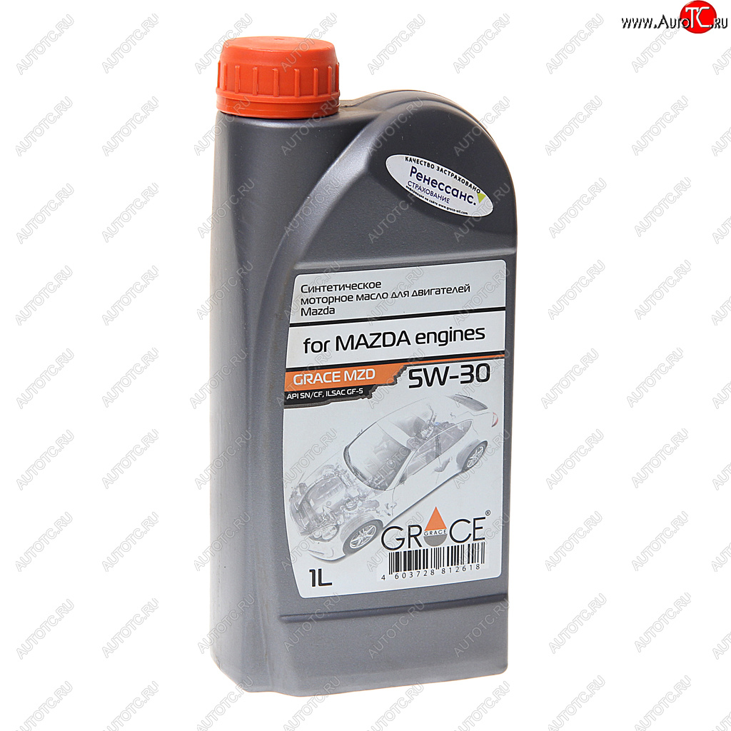 1 029 р. Масло моторное для MAZDA 5W30 синт.1л GRACE GRACE 4603728812618  с доставкой в г. Пермь
