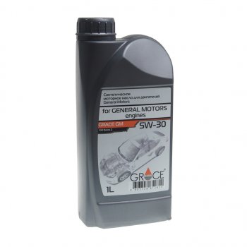 679 р. Масло моторное для GM Dexos2 5W30 синт.1л GRACE GRACE 4603728812854  с доставкой в г. Пермь. Увеличить фотографию 1