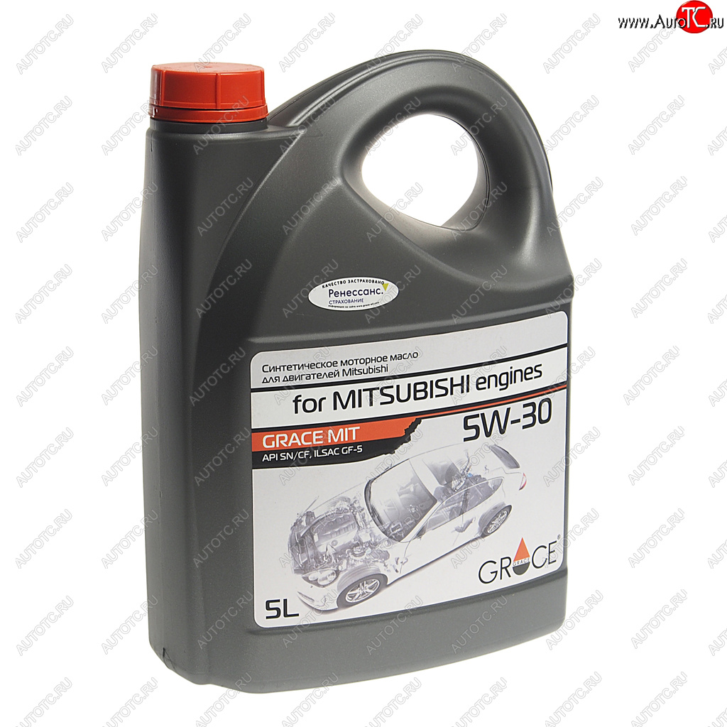 3 199 р. Масло моторное для MITSUBISHI 5W30 синт.5л GRACE GRACE 4603728813141 GRACE 4603728813141  с доставкой в г. Пермь