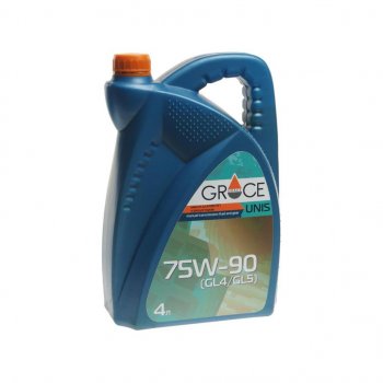 2 759 р. Масло трансмиссионное UNIS GL-45 75W90 псинт.4л GRACE GRACE 4603728814261  с доставкой в г. Пермь. Увеличить фотографию 1