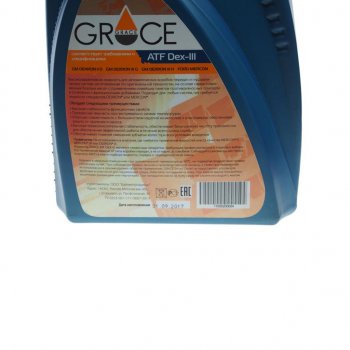 2 399 р. Масло трансмиссионное ATF DEXRON III D для АКПП 4л GRACE GRACE 4603728814544  с доставкой в г. Пермь. Увеличить фотографию 2