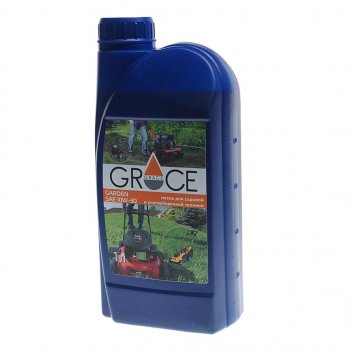 469 р. Масло моторное для 4-х тактных двигателей GARDEN 10W30 мин.1л GRACE GRACE 4603728815190  с доставкой в г. Пермь. Увеличить фотографию 1