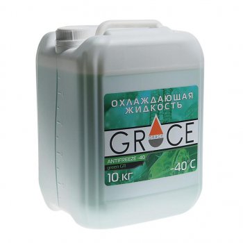 2 349 р. Антифриз зеленый -40C 10кг G11 GRACE GRACE 4603728817507  с доставкой в г. Пермь. Увеличить фотографию 1