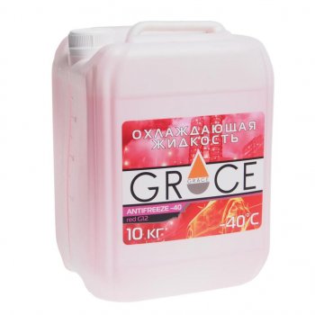 1 959 р. Антифриз красный -40C 10кг G12 GRACE GRACE 4603728817552 GRACE 4603728817552  с доставкой в г. Пермь. Увеличить фотографию 1