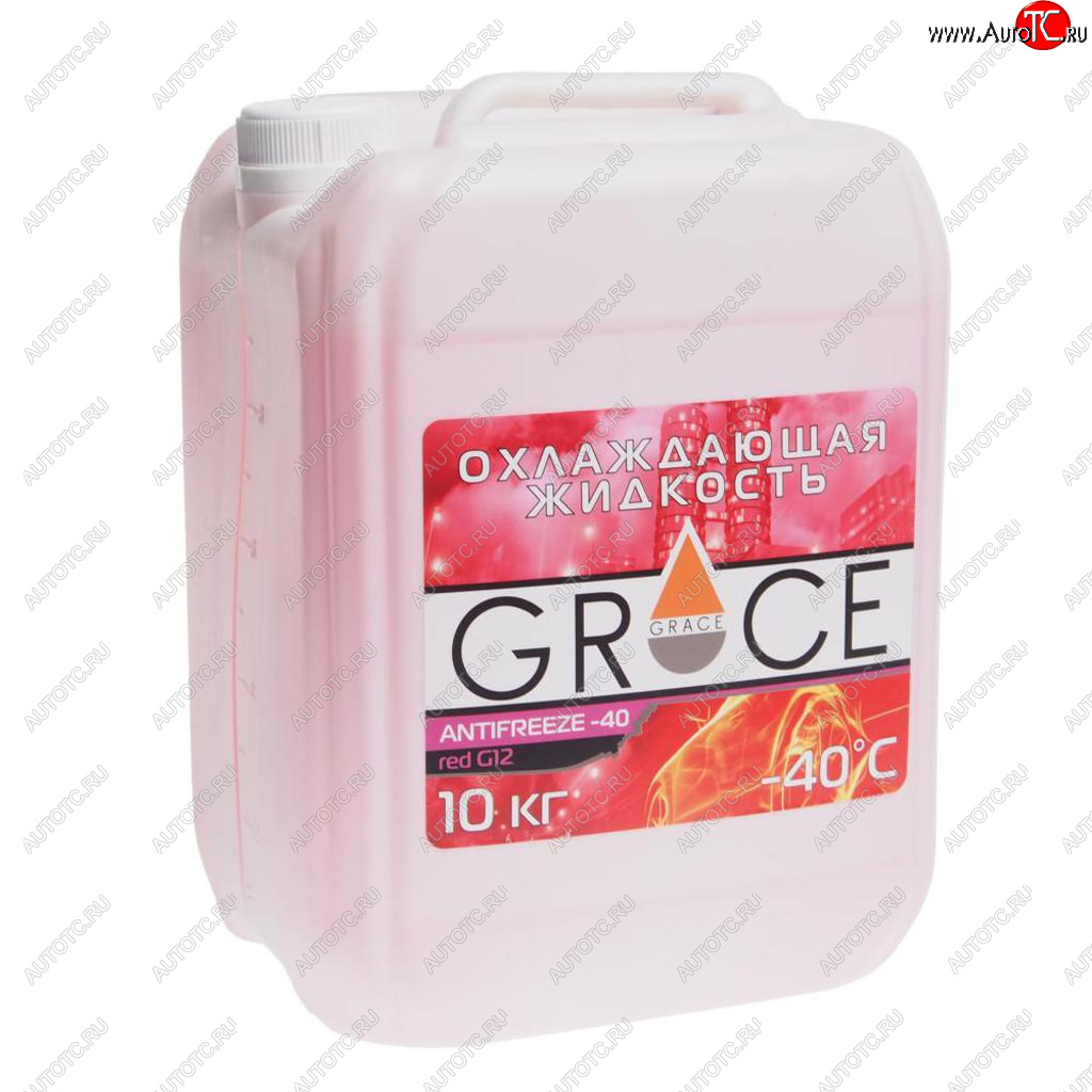 1 959 р. Антифриз красный -40C 10кг G12 GRACE GRACE 4603728817552 GRACE 4603728817552  с доставкой в г. Пермь